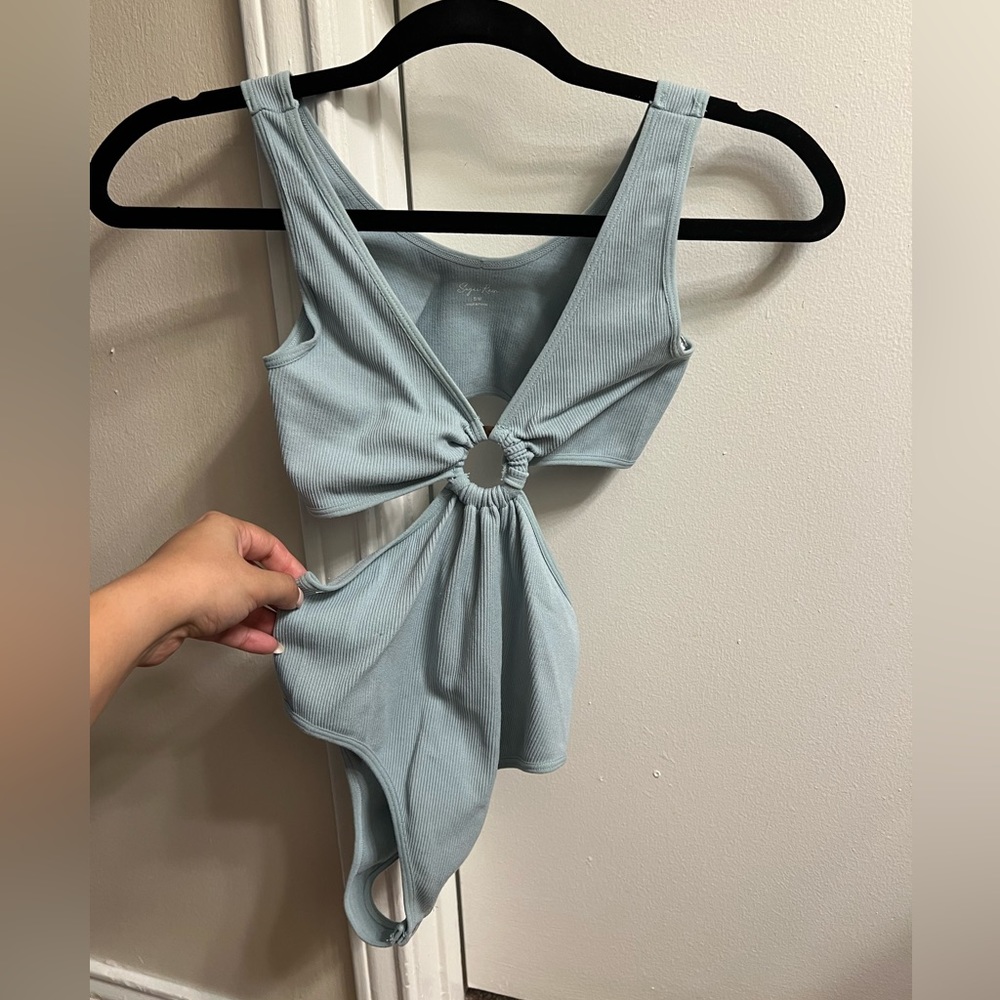 Sugar Rain cut out body suit, size S/M
